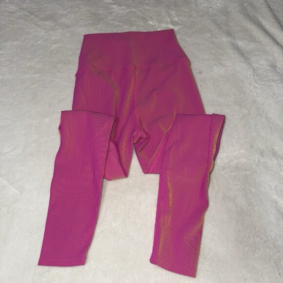 Women’s BEACH RIOT tayler legging pants Two toned Sorbet Size Medium - Picture 7 of 7